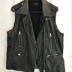 Top shop motorcycle vest